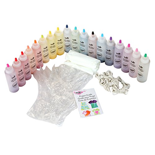 Tulip von Gesichtskissen Tie Dye Party Kit 18-farbiger Kit rose - 2