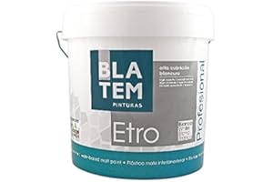 BLATEM ETRO PINTURA PLASTICA BLANCO MATE 15 L.
