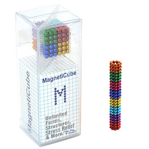 222 piezas Imán de oficina de enseñanza, desarrollo intelectual y descompresión para adultos Escultura creativa de bricolaje (5 Mm)