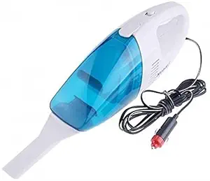 JUST 4 INDIA Handheld Mini Super Suction Wet and Dry Dual Use Car Vaccum Cleaner 12-V