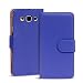Produktbild Samsung Galaxy A7 Bookstyle Hülle, Conie Mobile PU Leder Schutzhülle Handytasche Bookcase Tasche Premium Klapphülle in Blau