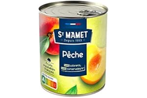 GÉNÉRIQUE ST MAMET - Pêches Au Sirop 475G - Lot De 4 - Vendu Par Lot