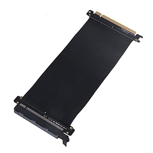 PCI Express 9 5 pulgadas de puerto de extensi  n 16x cable flexible de alta velocidad tarjeta de adaptador de cinta Riser