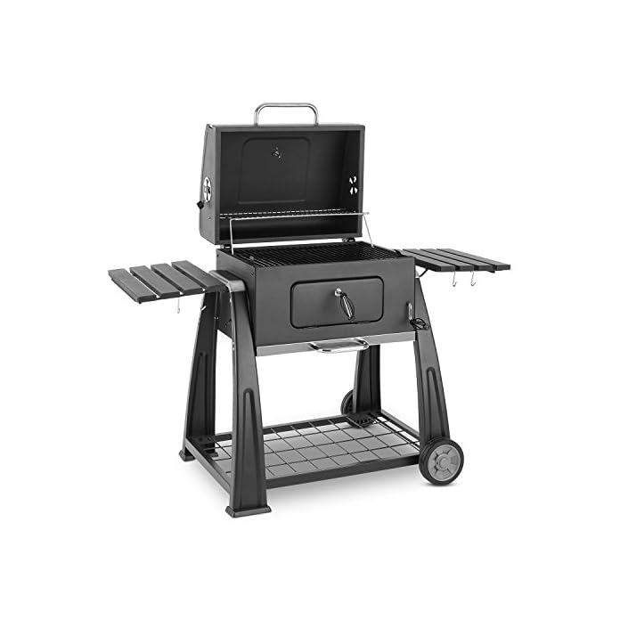 Klarstein Bigfoot Holzkohlegrill Smoker Bbq Grill