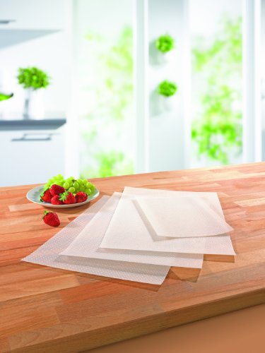 TV – Unser Original 02807 maxxcuisine Kühlschrankmatten, weiß transparent - 2