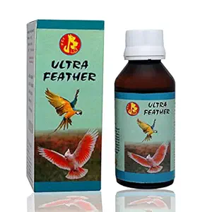 Pet Care International Ultra Feather to Provide Healthy Feathers for Bird Wings (100 Ml), 1 Piece