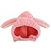 Produktbild Quaan Kinder Baby Niedlich Hut Verdicken Nähen Junge Kaninchen Ohren Winter Warm Botton Wache Kappe Künstlich Pelz Haare Ball Lässig Retro Glamourös Draußen Reisen Festival Weihnachten Holloween