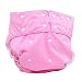 LukLoy - Teen / Adults Cloth Diapers with 2pcs Inserts for Incontinence Care -Dual Opening Pocket Washable Adjustable Reusable Leakfree (Pink)