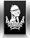 Produktbild In Memoriam HEINZ ERHARDT limitierter Designer Leinwanddruck, weiss, Größe 60x90cm