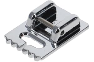 idovy ® - Prensatelas Snap-On Alforzas o Jaretas para Máquinas de Coser Domésticas Alfa, Singer, Elna, Juki, Brother y Lidl. (5 Nervios - 7315)