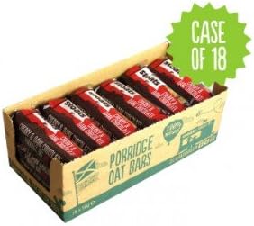 Stoats Porridge Oat Bars (Cherry & Dark Chocolate) 18 x 50g