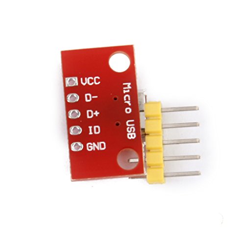 Gazechimp Micro-B USB Breakout Board Phone Power charging converter Module Rot - 5