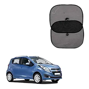 Black Sun Protection Sunshade for Chevrolet Spark (Set of 2)