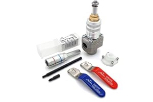 UNVENTED COMPONENTS EUROPE Aladdin EasyFit Isolator PRO 15mm Self-Cutting Isolation Valve Kit, Live Pipe Installation, Emergency Stop Tap