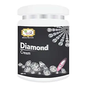 Sibley Beauty Diamond Moisturizer Facial Massage Cream for Face (1 x 500 gm.) - for brightening, smoothening, facial glow, oily dry normal combination skin, men women girls boys - Salon Pack Products