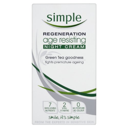 Simple Regeneration Age Resisting Night Cream 50 ml - Pack of 6