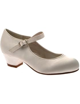 Kinder/Mädchen Pumps - Mary Jane-Spangenschuhe - Satin - Kleiner Absatz