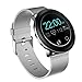 Produktbild Bluetooth Smartwatch Damen Kompatibel mit iOS & Android Smartwatch 1,3 Zoll-EKG-Anzeige Fitness Tracker Den Herzfrequenz Schlafüberwachung Mehrere Sportarten Smart Watch (Gray)