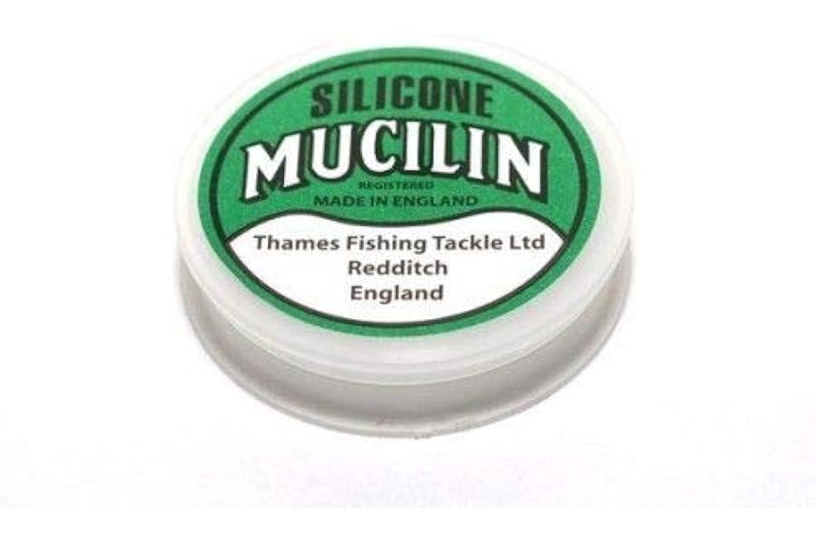Mucilin SILICONE FLY LINE DRESSING FISHING TACKLE, Solid Green