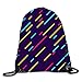 Produktbild gthytjhv Fierce Tiger Sackpack Rucksack mit Kordelzug Waterproof Sportrucksack Daypack for Men Women Colorful Rain10 Lightweight Unique 16.9x14.2