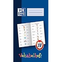 Oxford 311401625/100057954 Vokabelheft, A4, 16 Blatt, dunkelblau