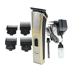 5017 Professional Rechargeable and Cordless Hair Clipper Runtime: 60-70 min Trimmer for Men, White