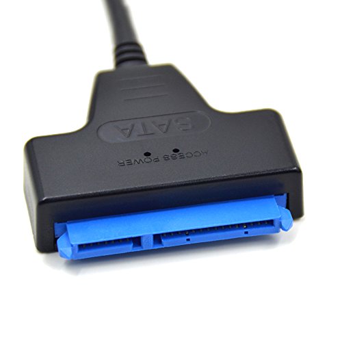 USB 3.0 zu SATA Adapterkabel für 2,5 „SSD / HDD Laufwerke – SATA auf USB 3.0 Externer Konverter und Kabel, USB 3.0 – SATA III Konverter (SATA-USB 3.0 Konverterkabel) - 4