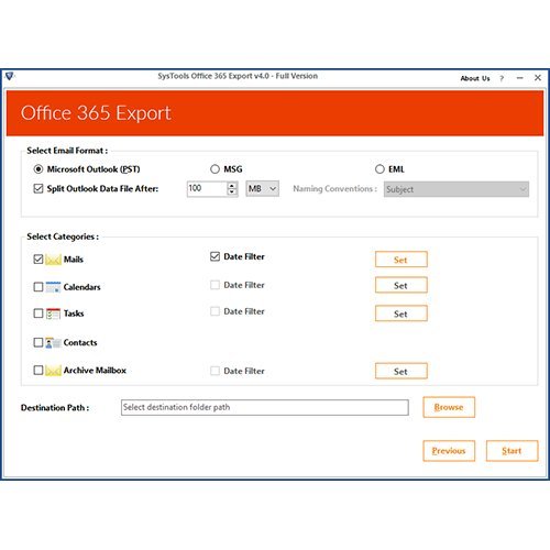 Office 365 Export