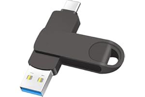 gaborlet USB C Stick 512GB 2 in 1 USB Stick 512GB Metall USB C Speicherstick USB-Stick 3.0 Tragbar USB Stick für Handy Typ C + USB A Flash-Laufwerk für Computer Tablet Android Handy Laptop PC