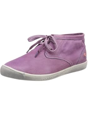 Softinos Damen Indira Washed Hohe Sneaker