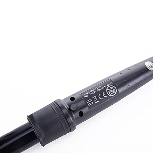 3 in 1 ceramics Hot sticks 3P Liquid crystal hair stick Change tube Curly suits black - Image 5