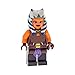 Produktbild 1 x Lego System Figur Star Wars Clone Wars Ahsoka Tano Padawan Reddish rot braun orange Beine dunkel braun 75046 75013 61195pb02 973pb1313c01 sw452