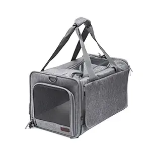 Oakcat Cat Carrier Dog Puppy Carrier Pet Carrier for Small Medium Cat Dog Pet Carriers Airline Approved Soft Sided Traveling Carrier