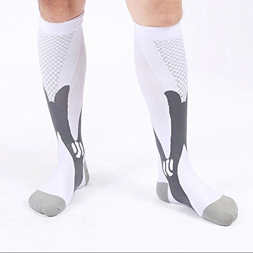 Compression Socks Stockings for Women Men Running Provide Excellent Relief to Muscle Soreness Varicose Veins FUCNEN Sport Compression Sock Help Speed Recovery Blood Circulation Less Tired Great Socks for Sports Work Flight Pregnancy