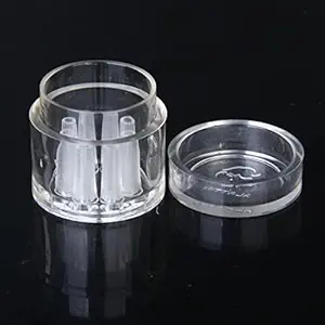 Meri Shopp Crystal Glass Planaria Trap Worm Catch Pen Shrimp Leech Catcher 3 & 8 Holes