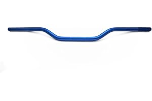 USTPO Motorcycle Handlebars 7/8" 22mm Universal Rise Handle Bar Fits for CRF YZF KXF KLX RMZ DRZ KX RM YZ SX EXC XC 65 85 125 250 300 350 450 Dirt Bike ATV Blue