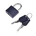 Produktbild Distinct® 2ST Reise Tiny Koffer Schloss Schubladenschrank Toolbox Padlock Gym Schließfächer Schlüssel (schwarz)