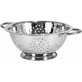 EPINOX Paslanmaz &Ccedil;elik Makarna S&uuml;zgeci, Salata S&uuml;zgeci - 30 cm &ccedil;ap, &Ccedil;ok Renkli
