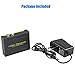 Produktbild Fcostume 1080P HDMI zu SPDIF Optischer RCA L/R Analog Audio Extractor Konverter Splitter (Schwarz)