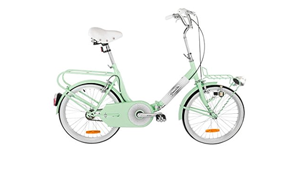 iVel Graziella Style Bici 20 Dolcevita Verde Acqua Pieghevole Custom  Vintage : Sport e tempo libero