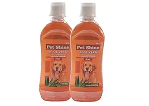 SKY EC Pet Shine Aloe Vera Fruit Shampoo for Dog (200 ml) - Pack of 2