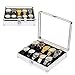 Produktbild Xixini 12 Slot Schmuck Uhr Aufbewahrungsbox Sammlung Fall Display Organizer Metallschnalle