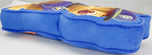 Paw Patrol 0121988 Kuschel-Kissen Chase Velboa-Plüsch, Polyester, blau, 40 x 23 x 6 cm - 3