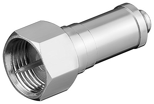 Preisvergleich Produktbild F-Stecker DC-Block 75 Ohm Abschlusswiderstand ,10er Pack