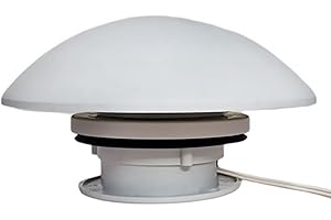 MARVIX Ventilatore elettrico a fungo 12 V per tettuccio di roulotte, camper, barca