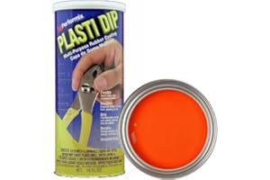Plasti Dip Thick 400 ml per immersione e pennello (Arancione fluorescente)