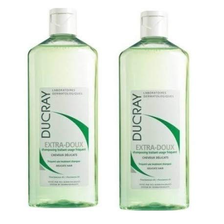 2 X Shampoo Extra delicato DUCRAY 400ml.Senza parabeni fenossitanolo e Siliconi