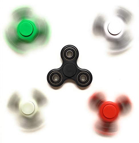 spinnerds Fidget Spinner  Hybrid Ceramic Bearing - Hand Toy, Office Must-Have Gadget  Stress Reducer  Spins for 1-3 Minutes  Perfect Tool ADD / ADHD / Anxiety / Autism