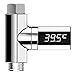Produktbild KCDE Raumthermometer Thermometer Hygrometer Wassertemperatur Meter Wasserhahn Extender, LED Anzeige Dusche Self-Power Monitor Babypflege Waschbad Kreative