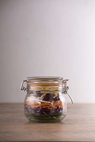 Kilner Käse Reibe Set – Inklusive, mit Bügelverschluss, jar, transparent - 4